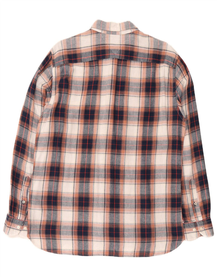 Tommy Hilfiger Uomo Camicia in flanella Grande cotone a quadri multicolore