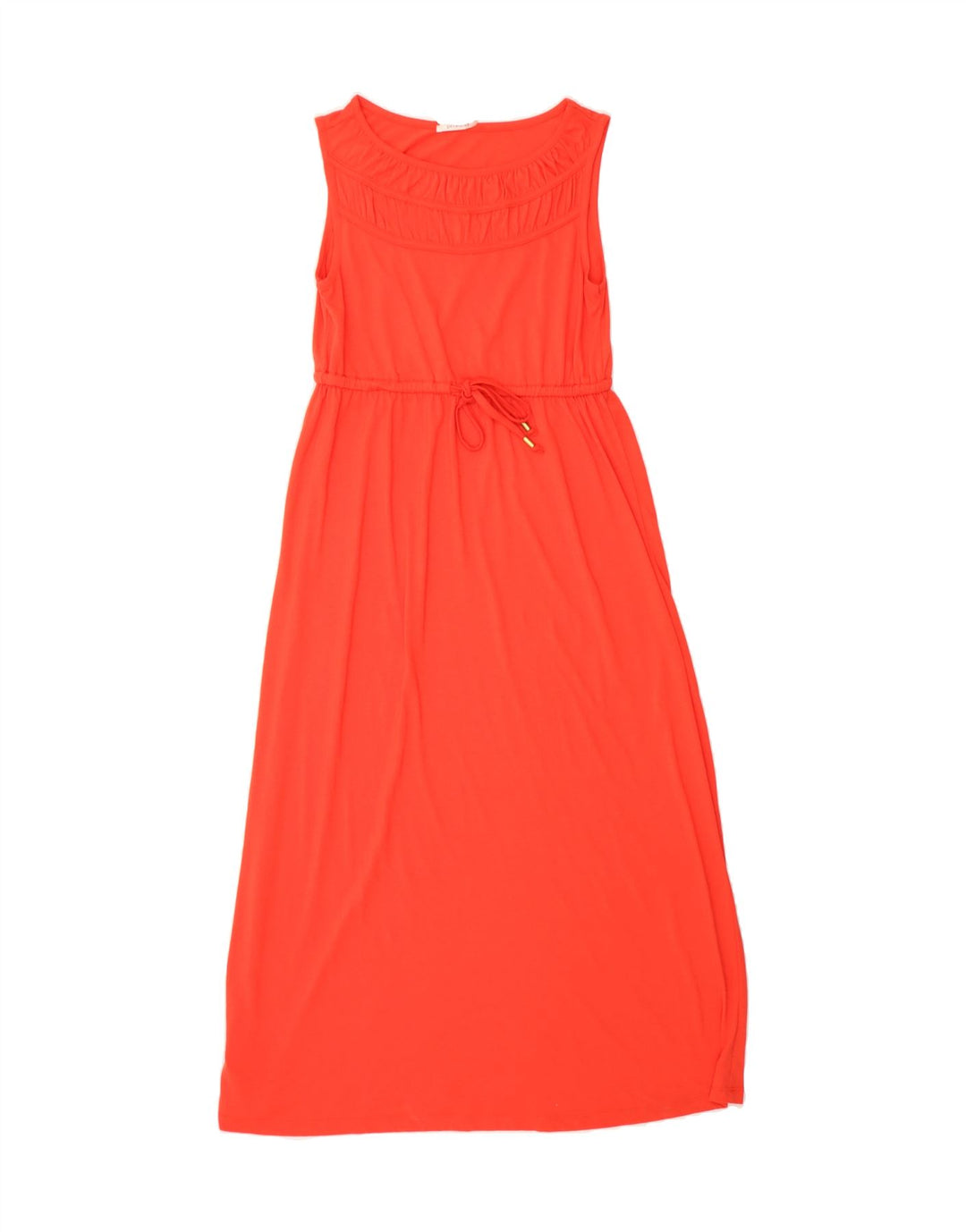 PROMOD Womens Sleeveless Maxi Dress UK 12 Medium Red Cotton Vintage Promod and Second-Hand Promod from Messina Hembry 