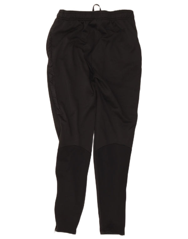 Pantaloni da tuta Nike Dri Fit da donna UK 10 Small Nero Poliestere