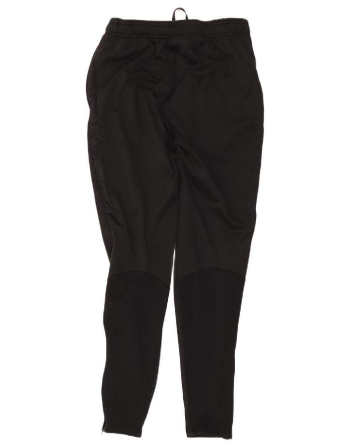 Pantaloni da tuta Nike Dri Fit da donna UK 10 Small Nero Poliestere