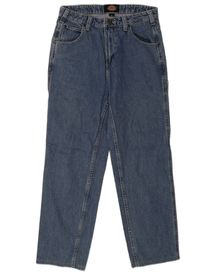 Jeans dritti cargo da donna Dickies W27 L26 Blu