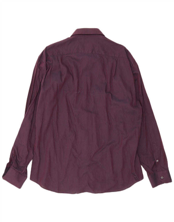 Camicia da uomo Roccobarocco Taglia 17 43 XL Viola