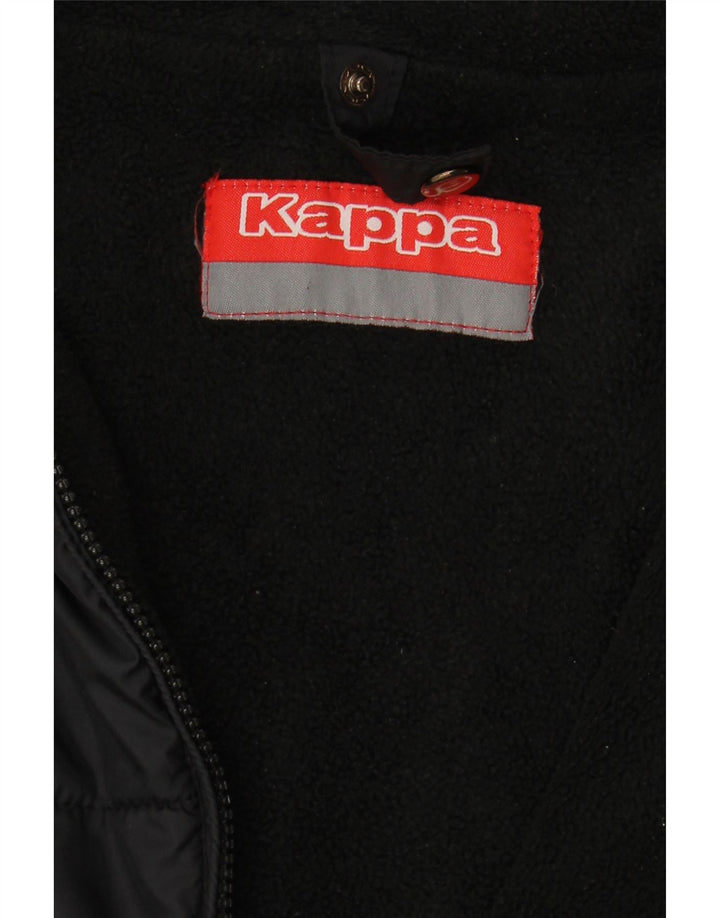 KAPPA Mens Padded Jacket Large Black