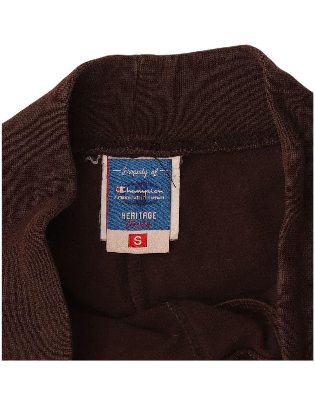 Pantaloni da tuta da donna Champion UK 10 piccoli in cotone marrone