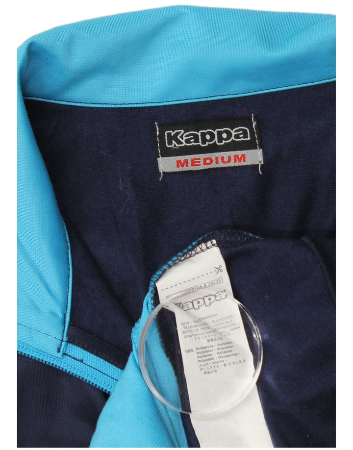 Giacca da tuta da donna Kappa UK 12 Medium Navy Blue Colourblock
