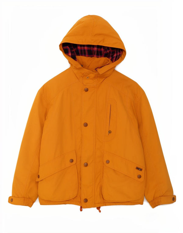 Giacca a vento con cappuccio da uomo MCROSS UK 44 2XL Giallo