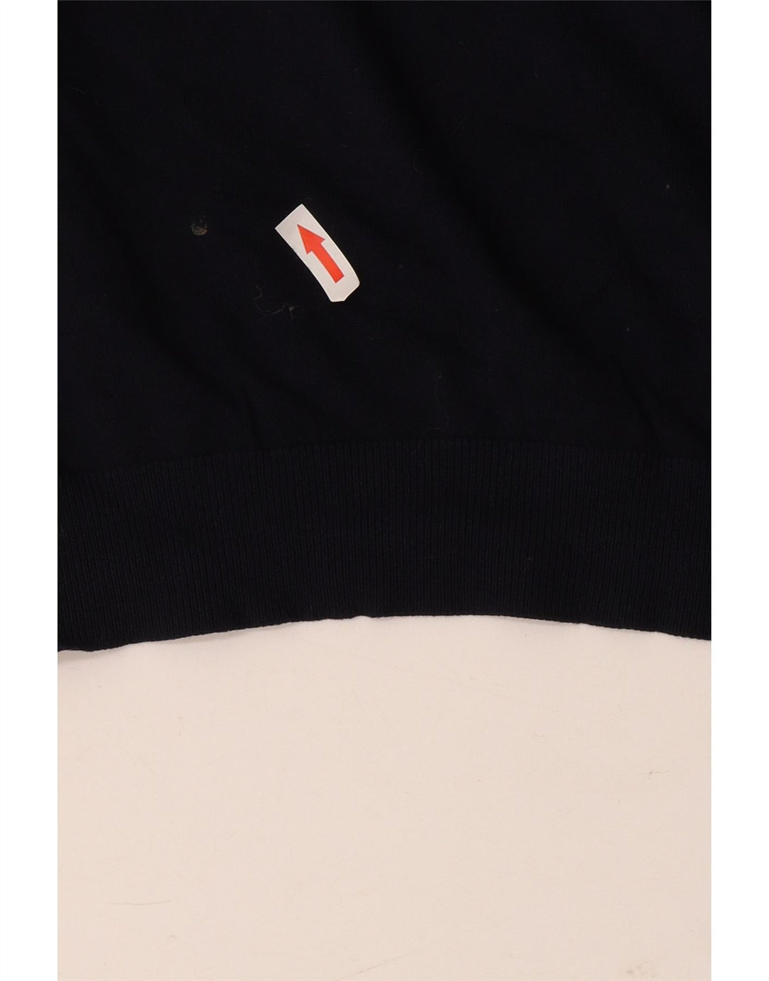 Maglione maglione girocollo da uomo Zara grande blu navy