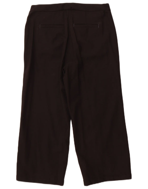 Pantaloni corti da donna White Stuff UK 12 medi W32 L24 cotone nero