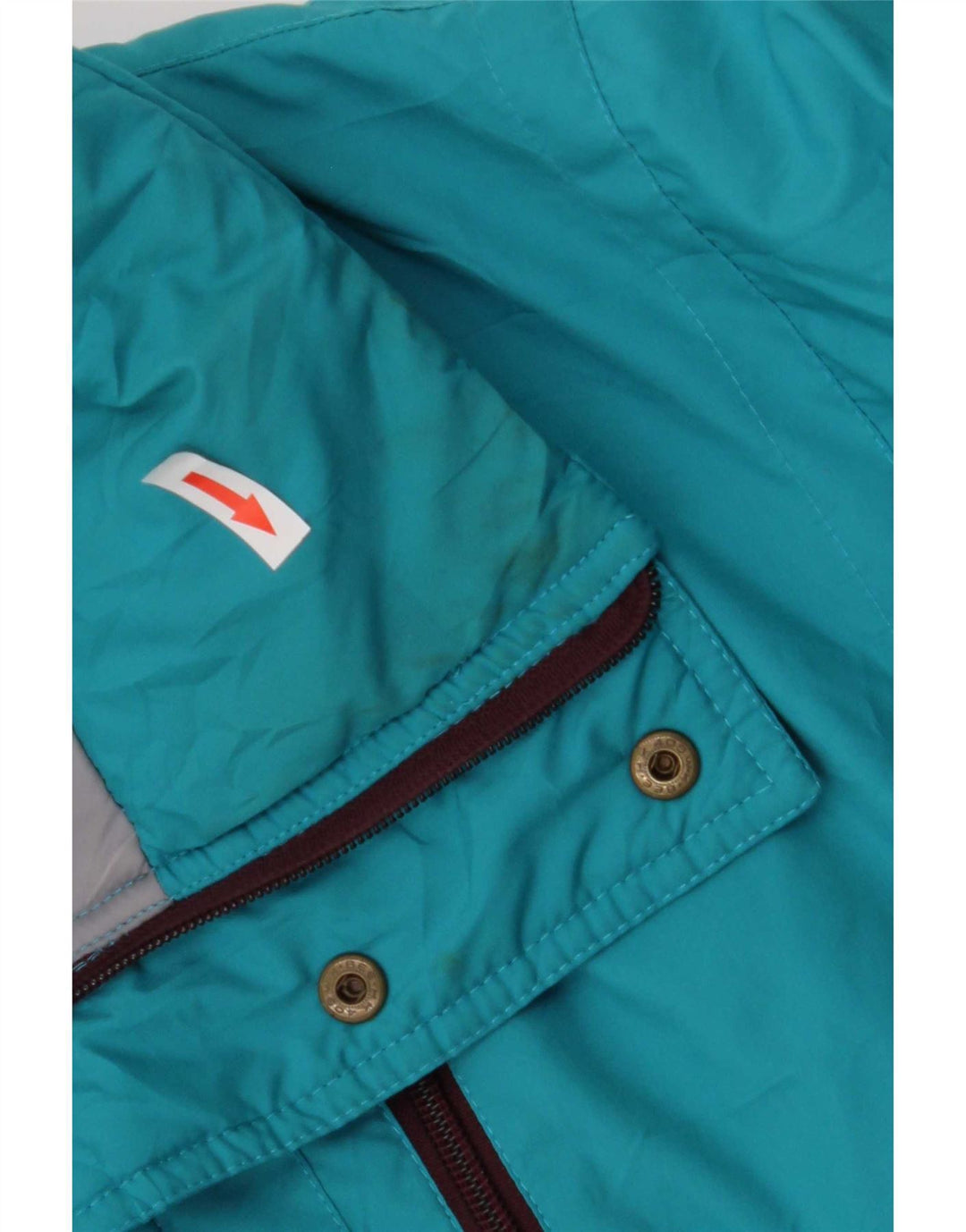 Giacca da sci imbottita da uomo Sergio Tacchini UK 42 XL poliestere verde