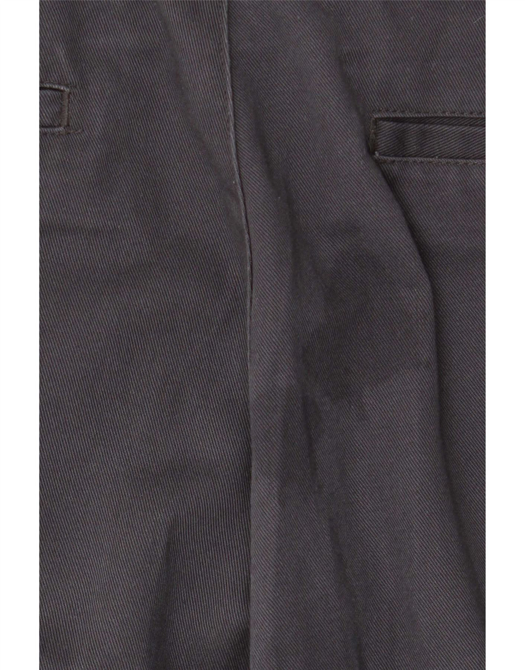 Pantaloni chino dritti da uomo Zara EU 44 Large W34 L28 poliestere grigio