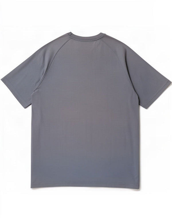 T-shirt grafica da uomo Adidas Top in cotone blu medio