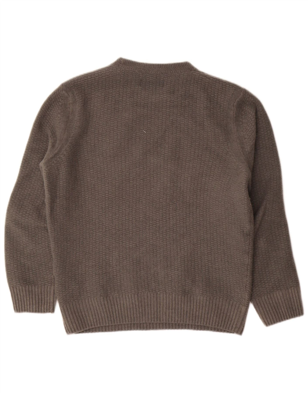 Maglione maglione girocollo da ragazzo Barbour 11-12 anni in lana grigio medio