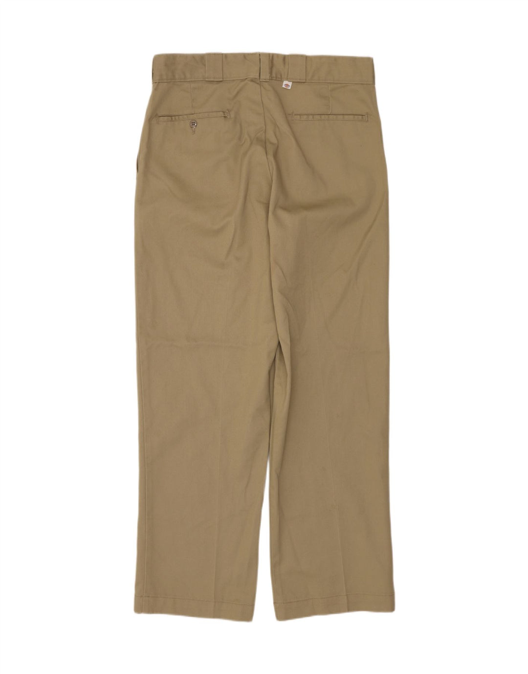 Pantaloni chino dritti da uomo Dickies W34 L30 poliestere kaki