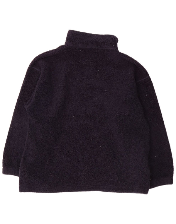 Maglione in pile oversize da donna Marks & Spencer UK 12 medio blu navy