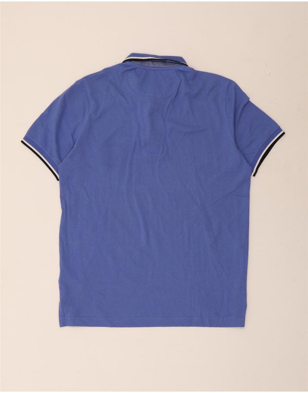 Polo Uomo MASSIMO DUTTI Cotone Blu Medio
