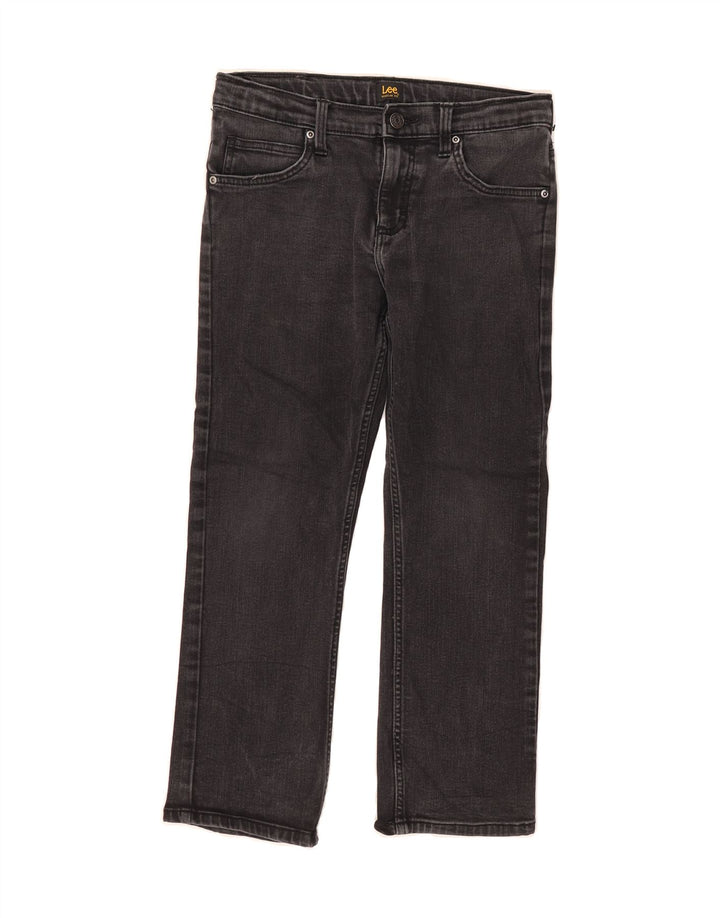 LEE Boys Regular Fit Straight Jeans 9-10 Years W28 L24 Grey Cotton Vintage Lee and Second-Hand Lee from Messina Hembry 