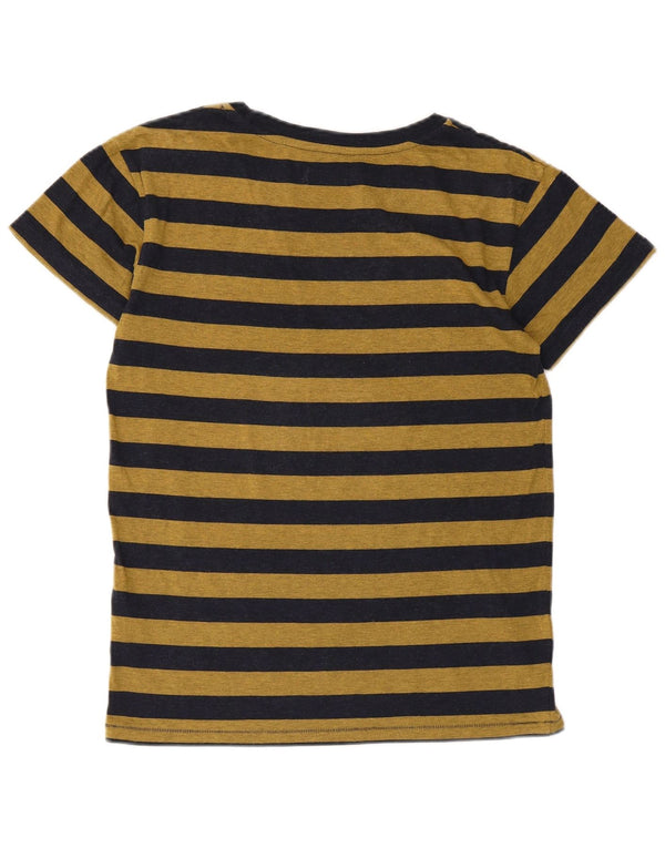 T-shirt da donna Cheap Monday Top UK 6 XS cotone a righe blu navy