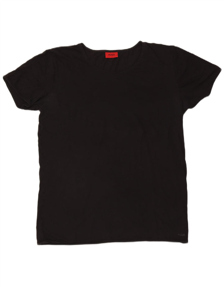 T-shirt da uomo Hugo Boss Top 2XL cotone nero