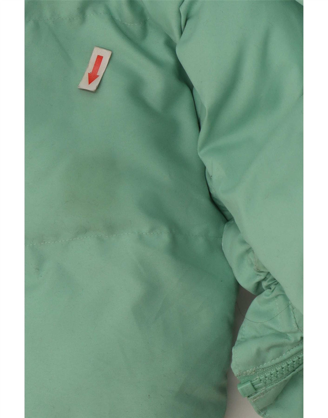Giacca imbottita oversize da donna Gymshark UK 14 poliestere turchese medio