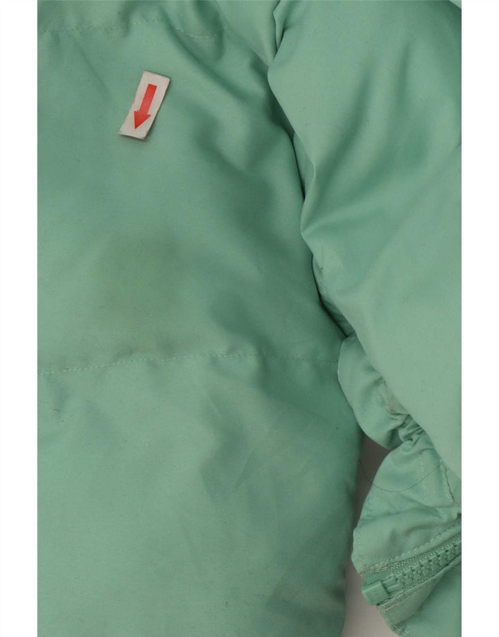 Giacca imbottita oversize da donna Gymshark UK 14 poliestere turchese medio