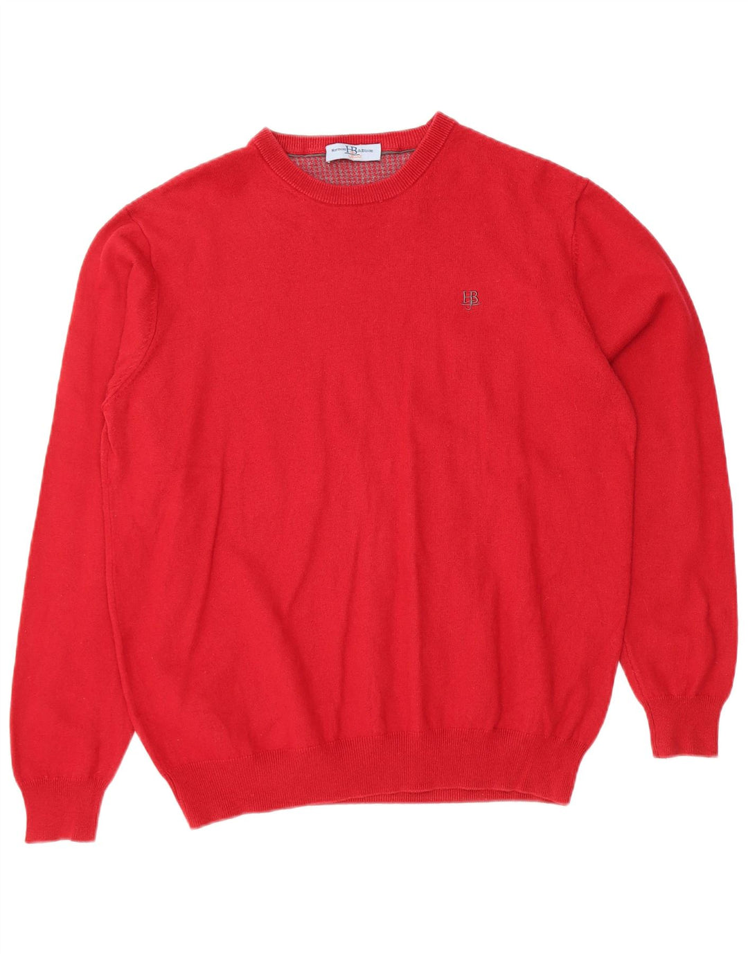 HARMONT & BLAINE Maglione da donna con scollo a barca UK 18 XL Cotone rosso