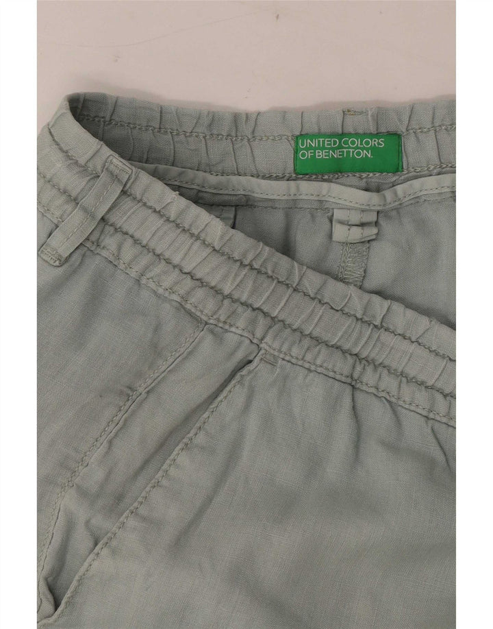 Pantaloncini chino da uomo Benetton W34 grandi verdi