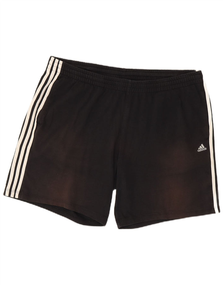Pantaloncini sportivi da uomo ADIDAS 2XL cotone nero