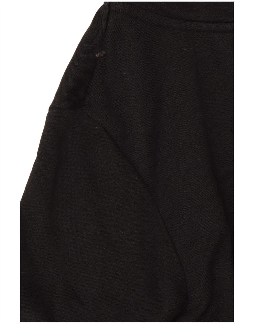 Felpa con cappuccio e zip da donna Nike UK 14 cotone nero medio