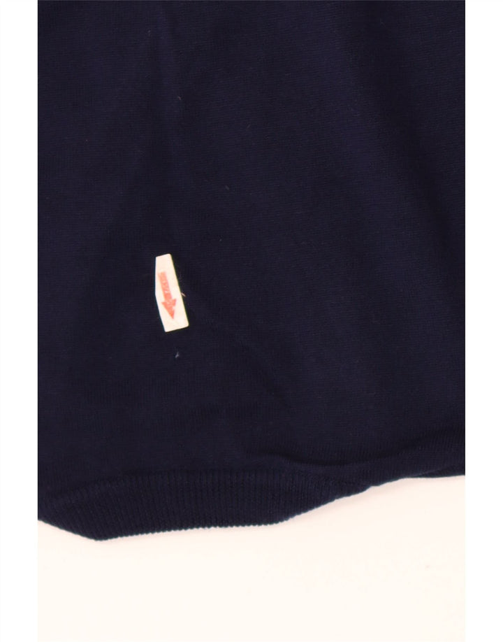 Canottiera da uomo Polo Nord XL in lana blu navy