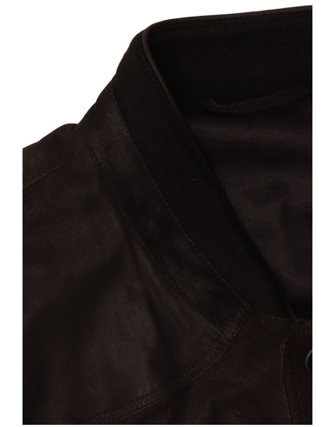 Gilet in pelle da uomo Striwa IT 58 4XL Pelle nera