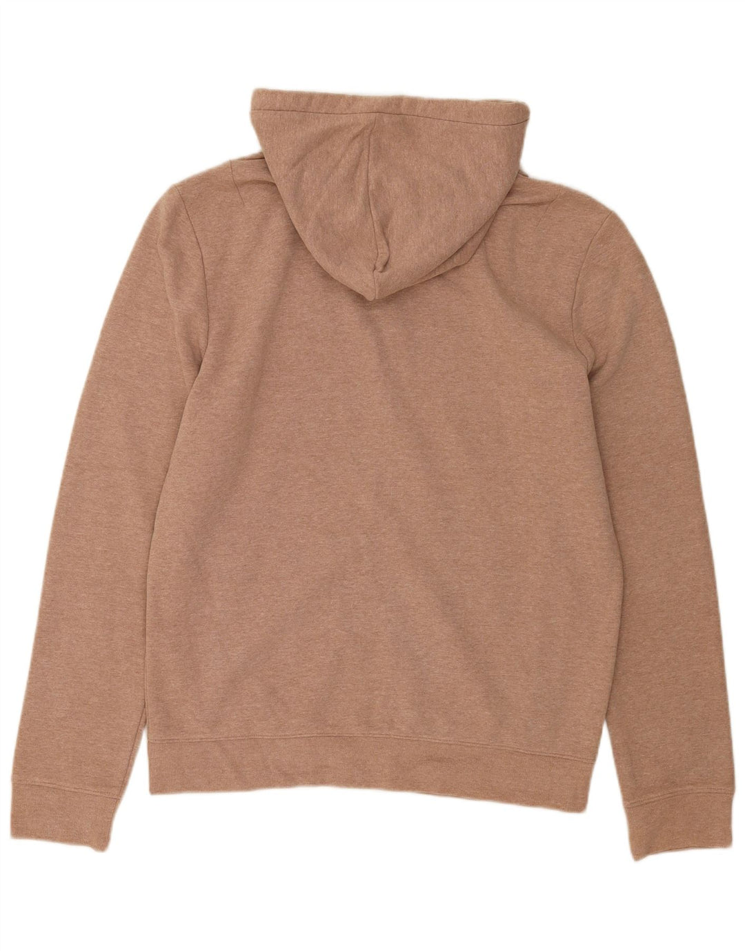 Maglione con cappuccio e zip da uomo di All Saints, grande, in cotone marrone