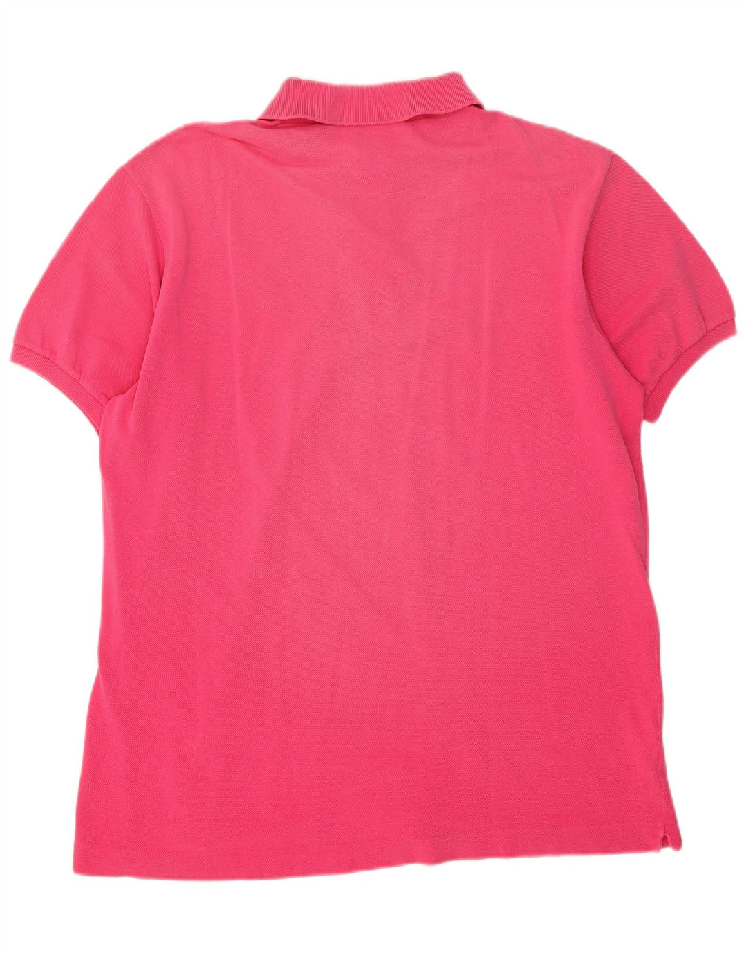Polo da uomo Lacoste grande in cotone rosa