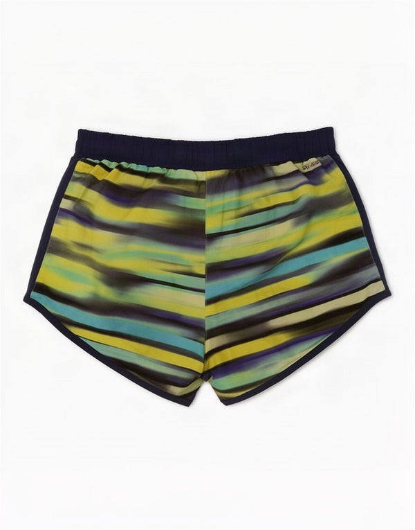 Pantaloncini sportivi Adidas bambina 11-12 anni in poliestere a righe multicolore
