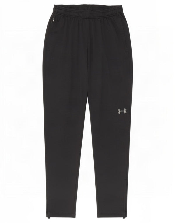 Pantaloni da tuta da uomo Under Armour piccoli in poliestere nero