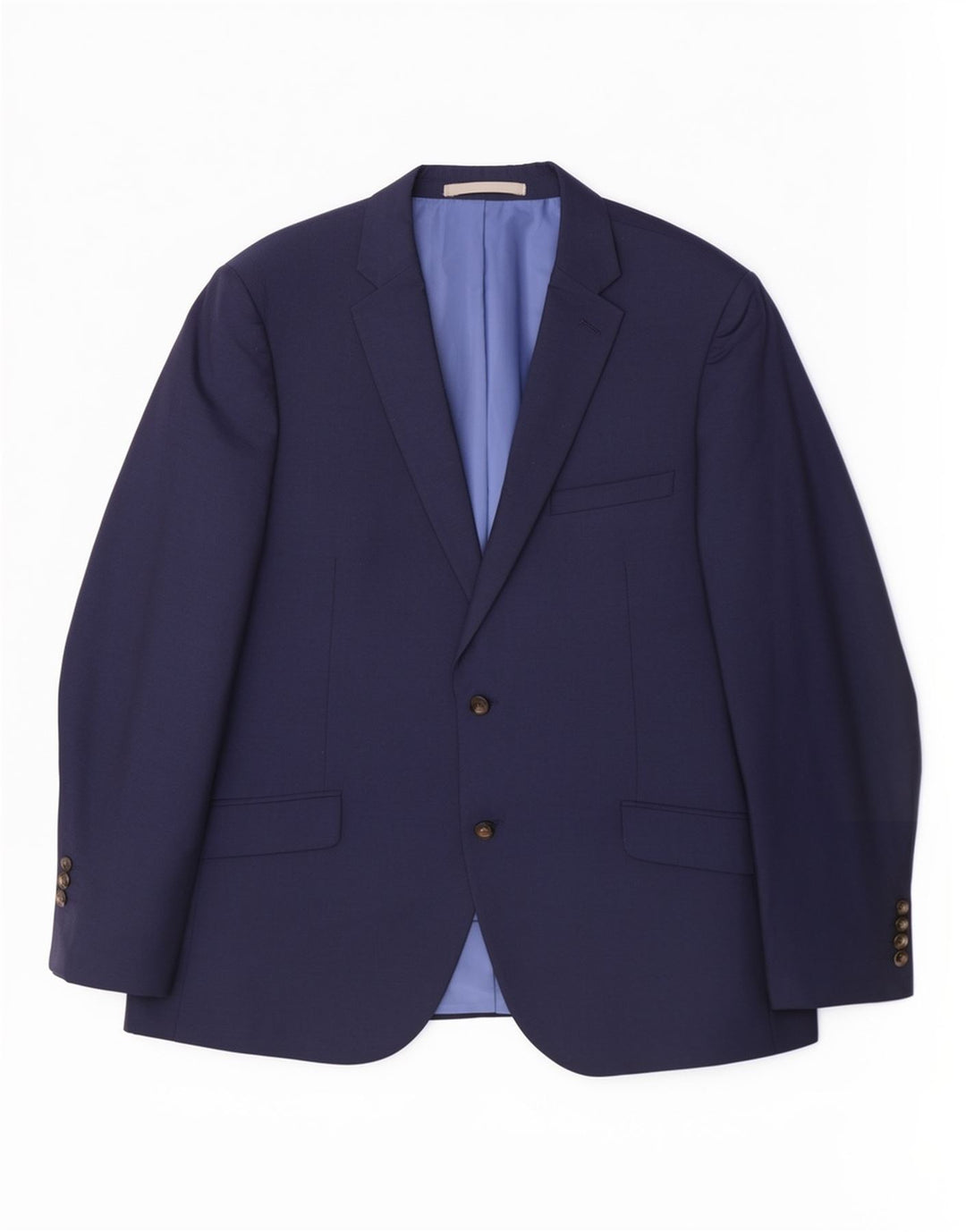 Giacca blazer a 2 bottoni da uomo Marks & Spencer UK 44 XL blu navy classica