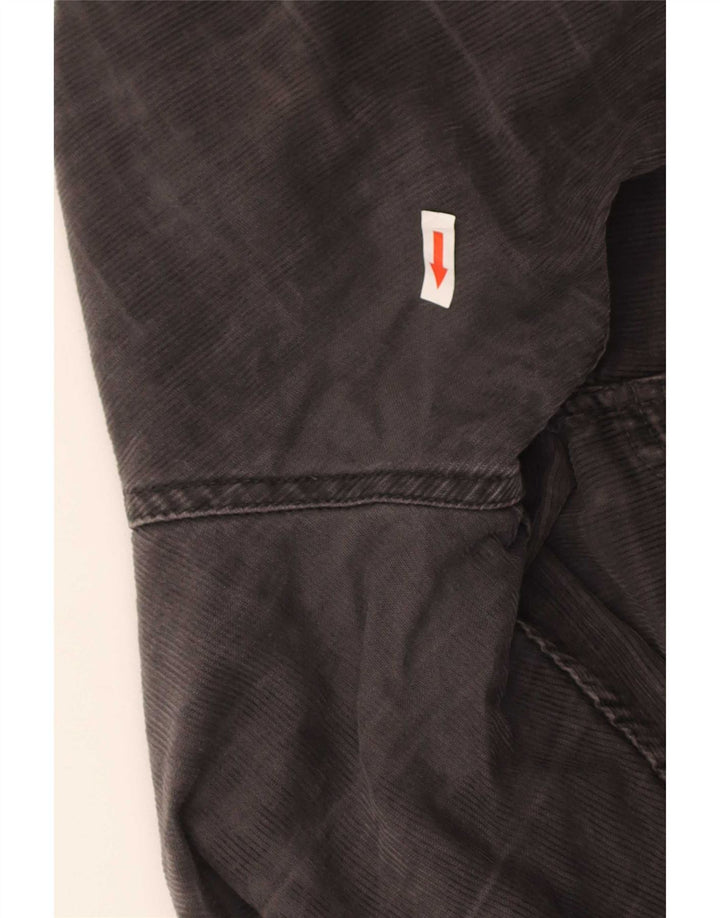Pantaloni da uomo in velluto a coste bootcut Paul Smith W32 L31 cotone grigio