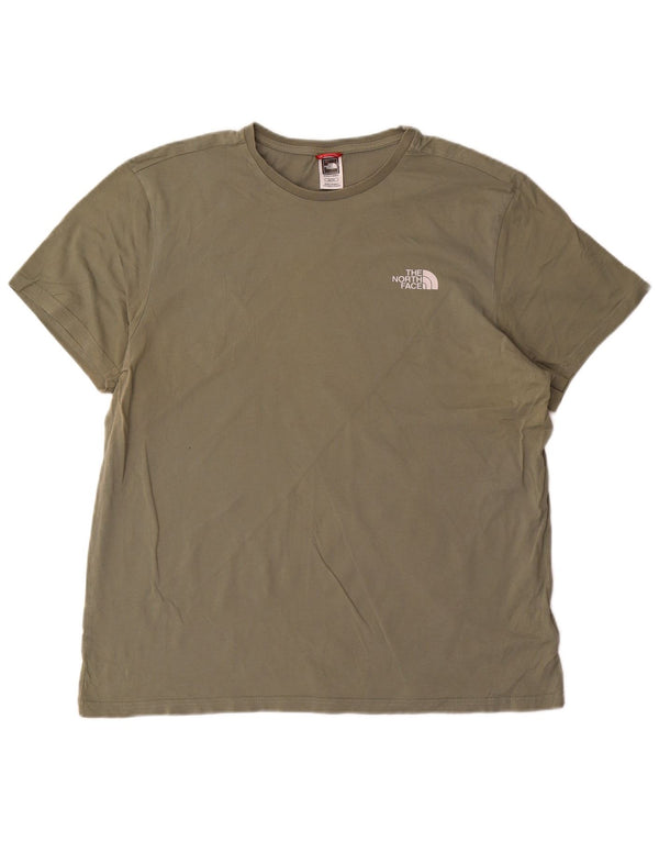 T-shirt da uomo The North Face Top XL in cotone kaki