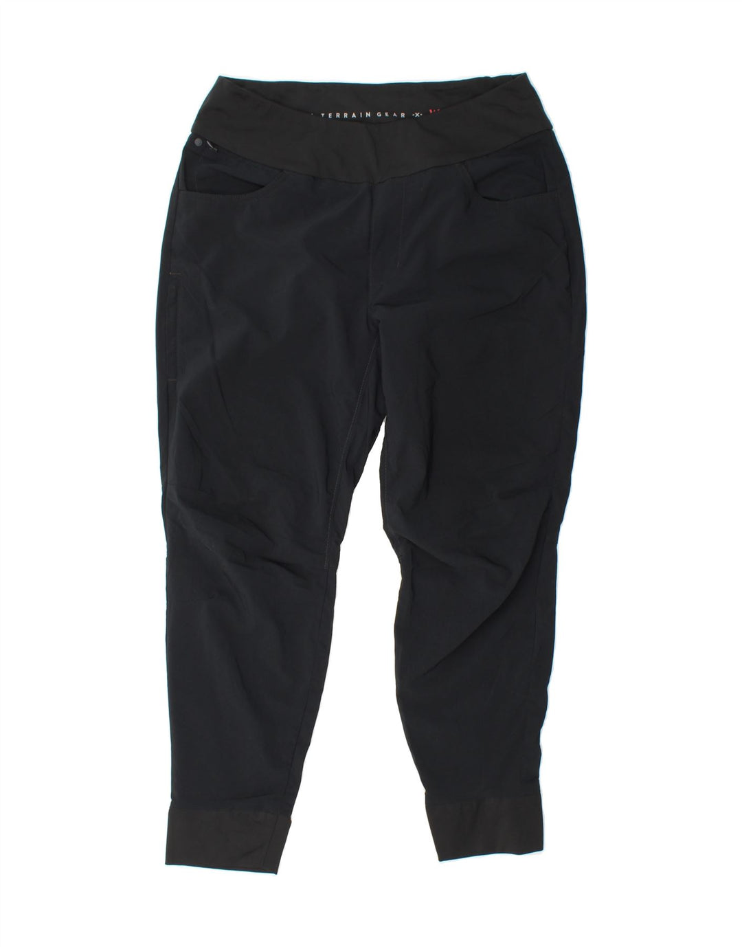 WRANGLER Womens Tracksuit Trousers Joggers UK 14 Medium  Black Polyester Vintage Wrangler and Second-Hand Wrangler from Messina Hembry 