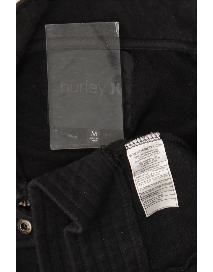Giubbotto bomber militare corto da donna Hurley UK 14 cotone nero medio