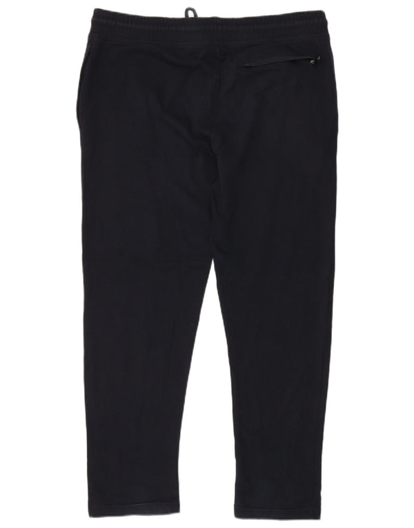 Pantaloni da tuta da uomo Marks & Spencer grandi in cotone blu navy