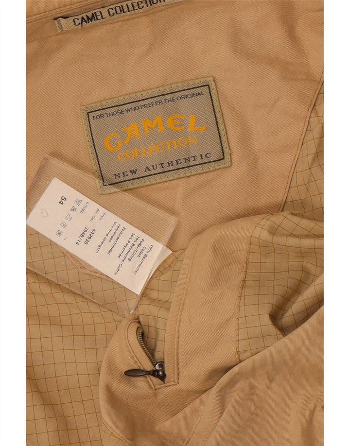 Giacca blazer a 3 bottoni da uomo Camel Active IT 54 XL in cotone beige
