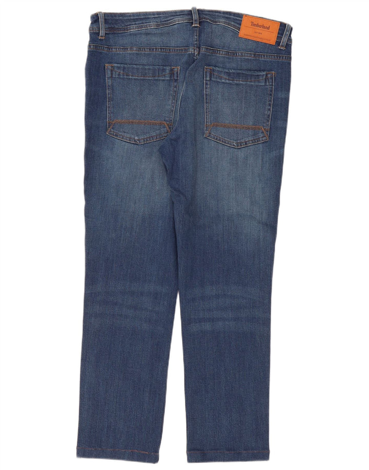 Jeans dritti da donna Timberland W36 L29 cotone blu