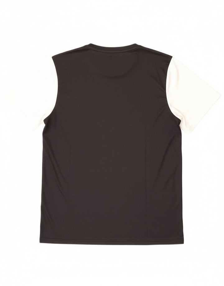 T-shirt Adidas Aeroready da uomo, grande, in poliestere color block nero