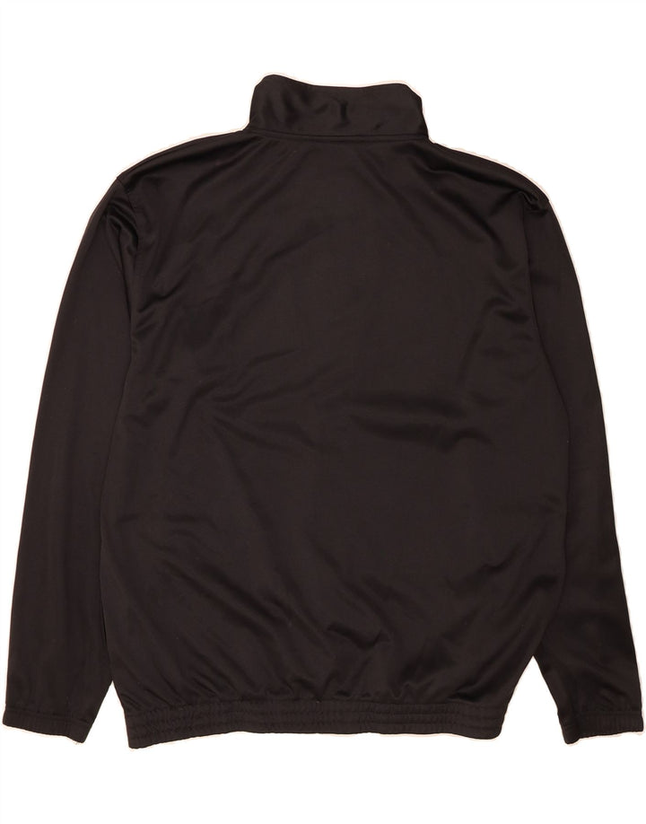 LOTTO Mens Tracksuit Top Jacket 2XL Black Polyester Vintage Lotto and Second-Hand Lotto from Messina Hembry 