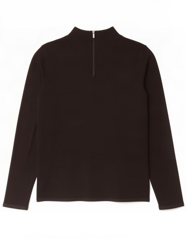 Maglione maglione a collo alto da donna Coast UK 12 Viscosa nera media