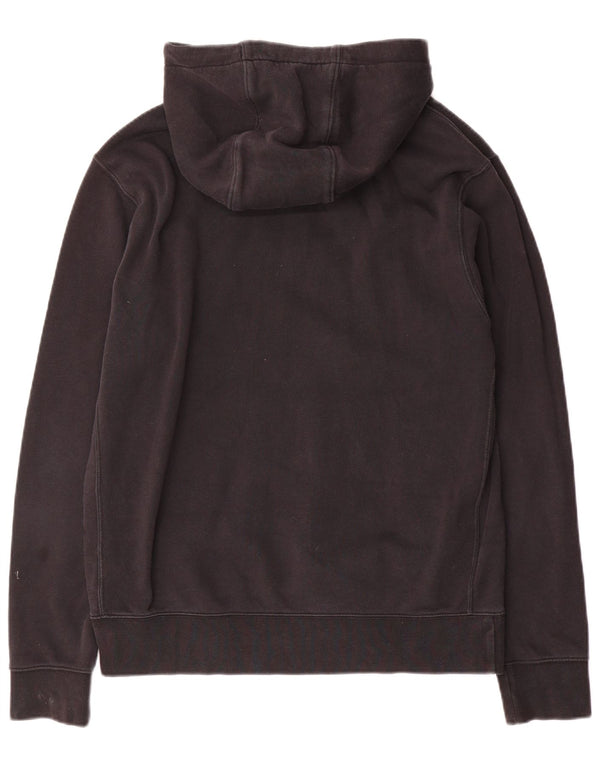 Felpa con cappuccio grafica Nike da uomo in cotone nero medio