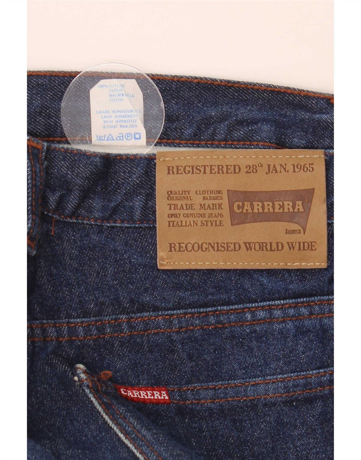 Jeans dritti da uomo Carrera W34 L31 cotone blu navy