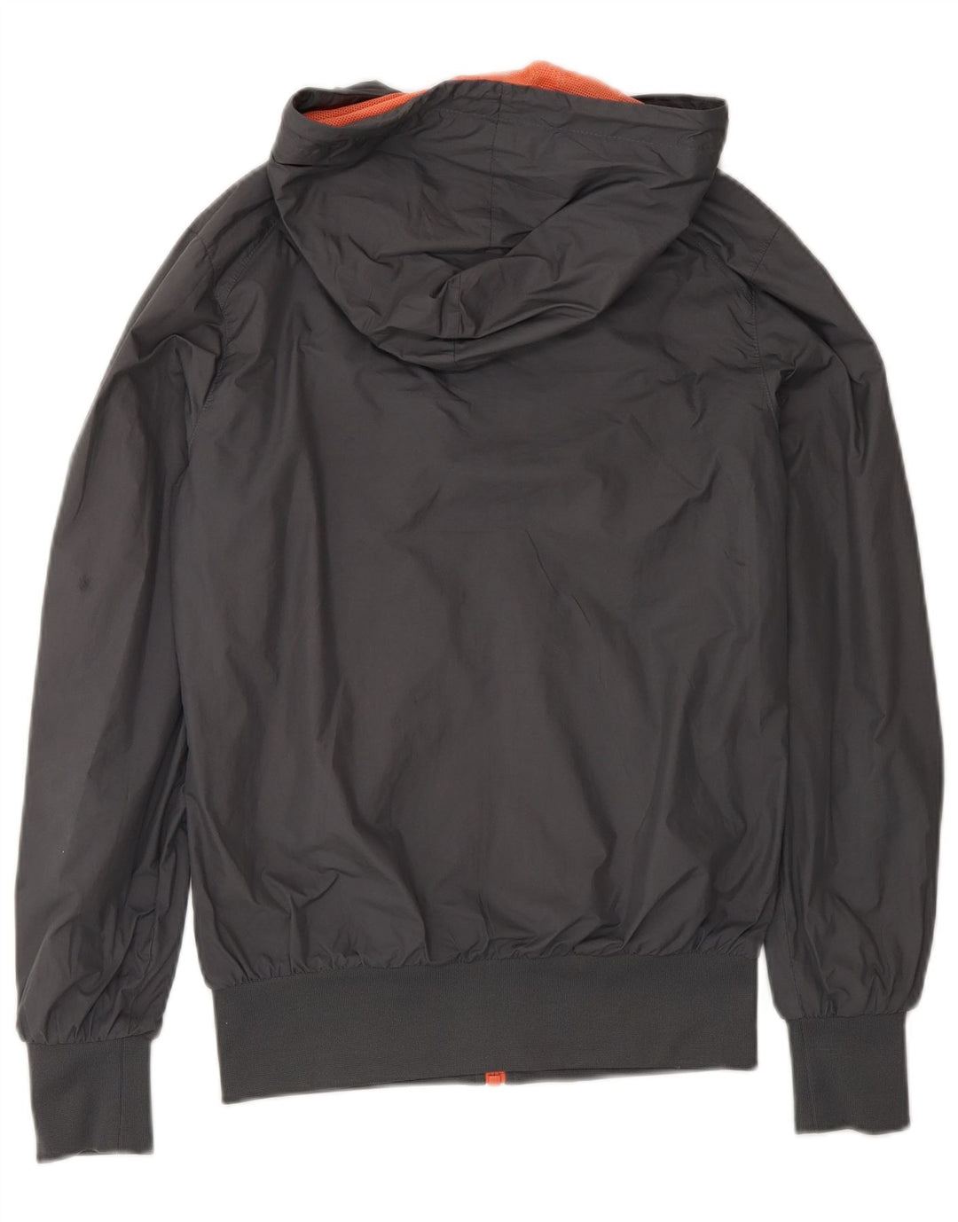 Giacca antipioggia con cappuccio da donna Nike UK 10 Small Grey Poliestere Sports