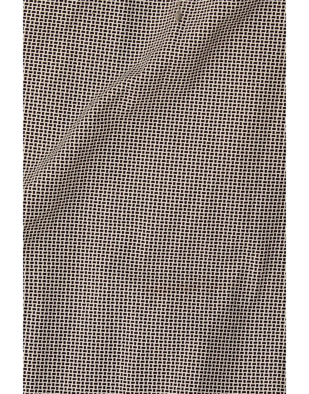 Camicia da uomo Regular Fit Hugo Boss in cotone geometrico nero medio