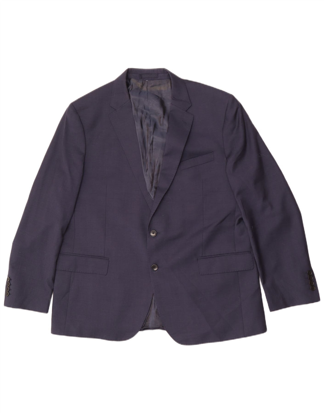 Giacca blazer a 2 bottoni Autograph da uomo Marks & Spencer UK 48 2XL Blu navy